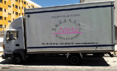 Muebles pesados, de valor y todo lo que hay fuera de la casa